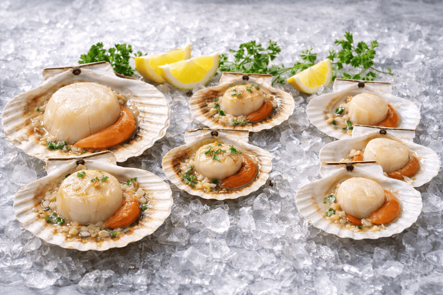 가리비 종류 비교 (큰가리비, 참가리비, 양식가리비)