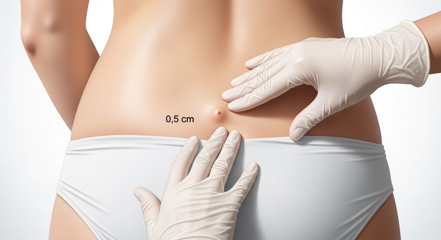 항문 돌기, 항문 물집, 항문 종기