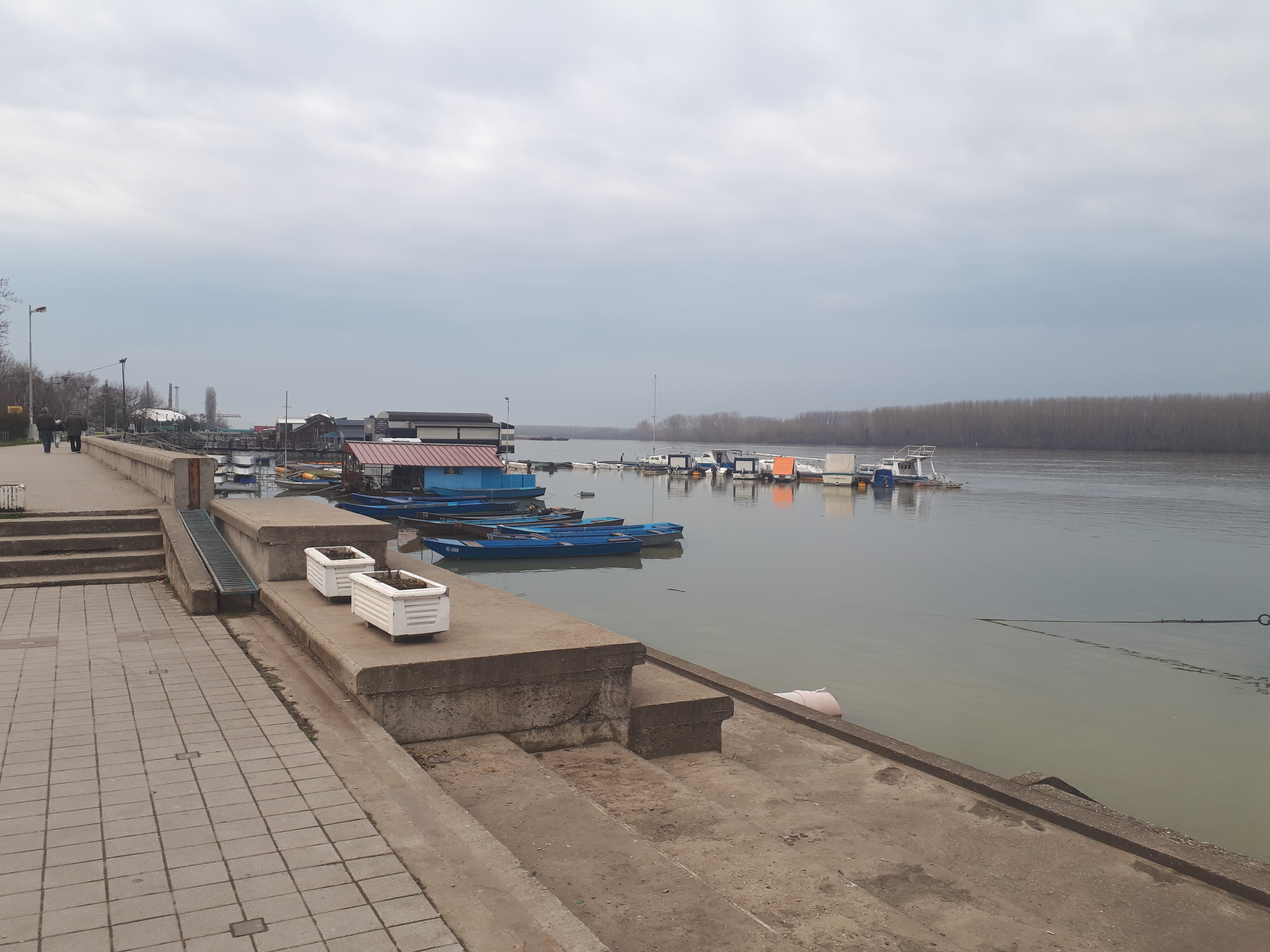 세르비아 스메데레보 도나우 강