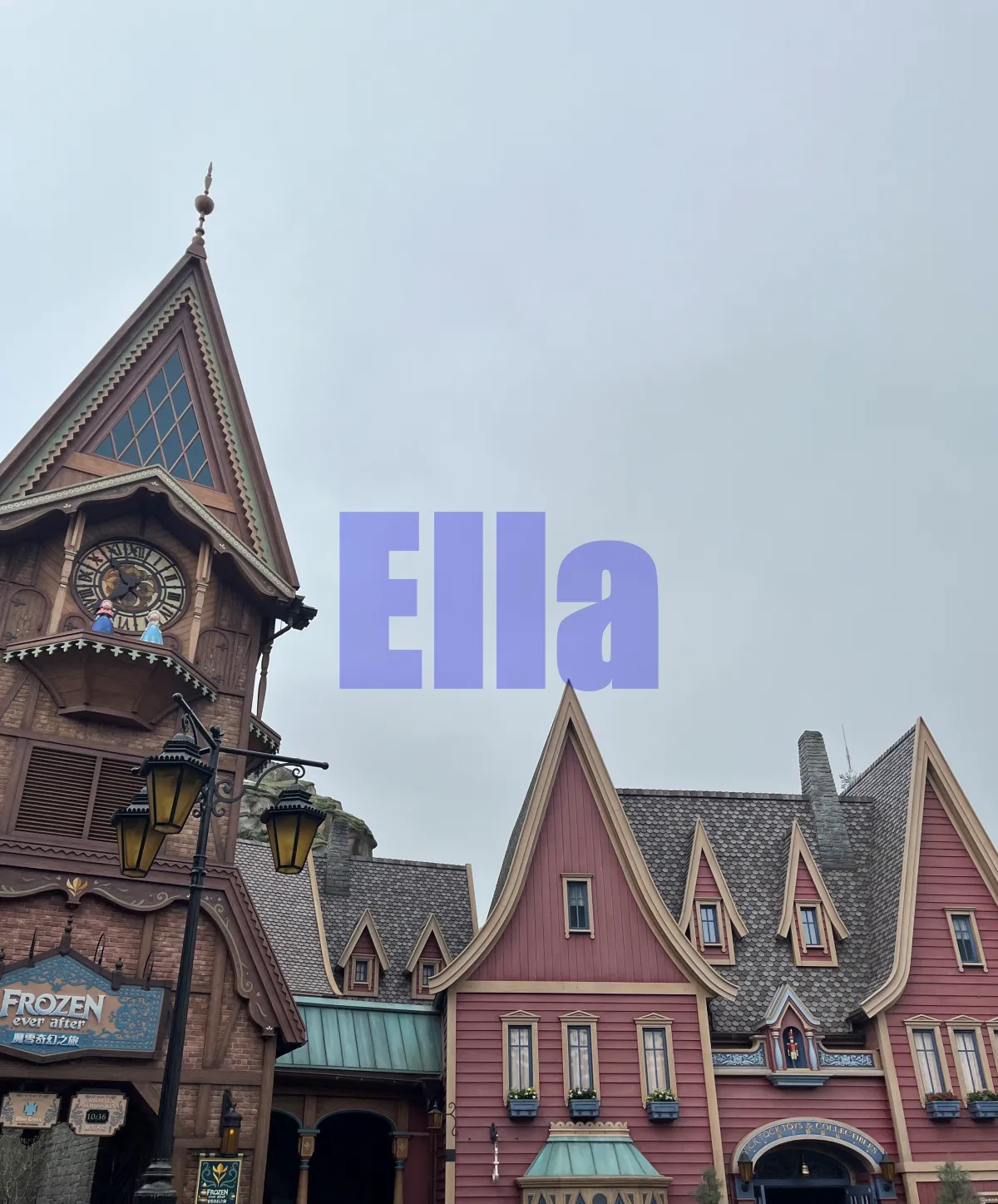 홍콩디즈니랜드-아렌델마을