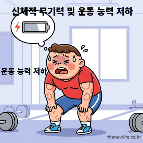 탄수화물 부족 증상 - 운동 능력 저하와 지구력 감소