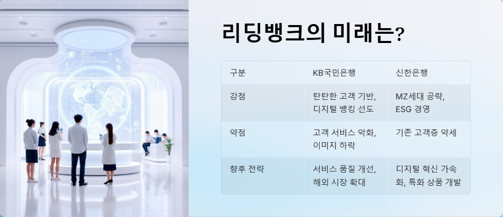 리딩뱅크 탈환 전략