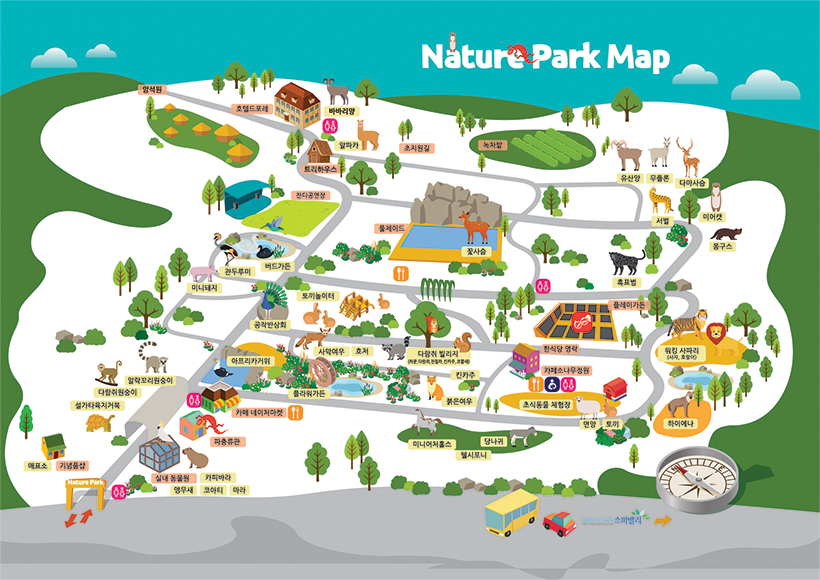 네이처파크 플라워페스티벌 지도