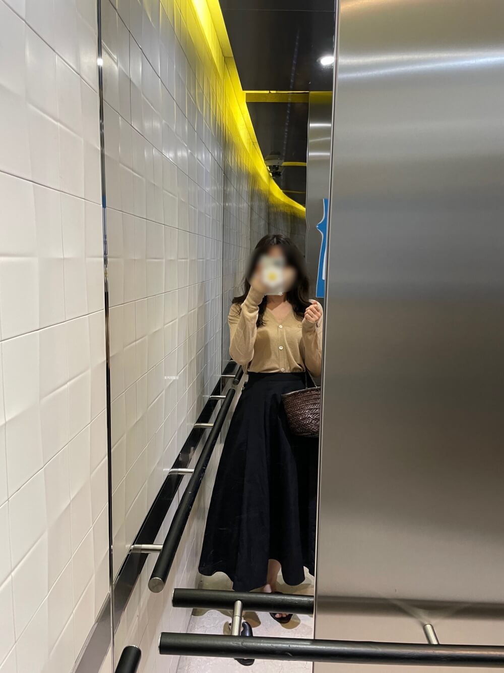 드래곤백 트리플점프 다크브라운 - 무난 코디 착용삿