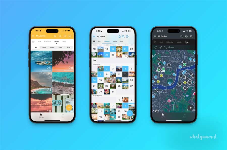 Day One 일기 앱 사용법과 후기