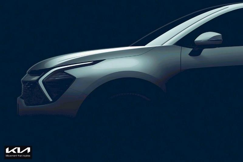 신형 스포티지 풀체인지 NQ5 티저 - 측면