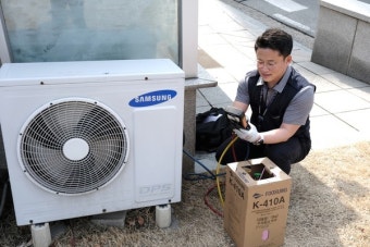 여름철 에어컨 실외기 선풍기 점검 필수!!