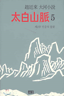 '태백산맥' 책 사진