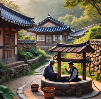 전통 우물 찾기