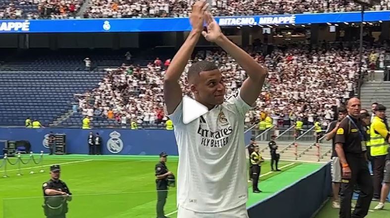 음바페 입단식 레알 마드리드 이적 킬리안