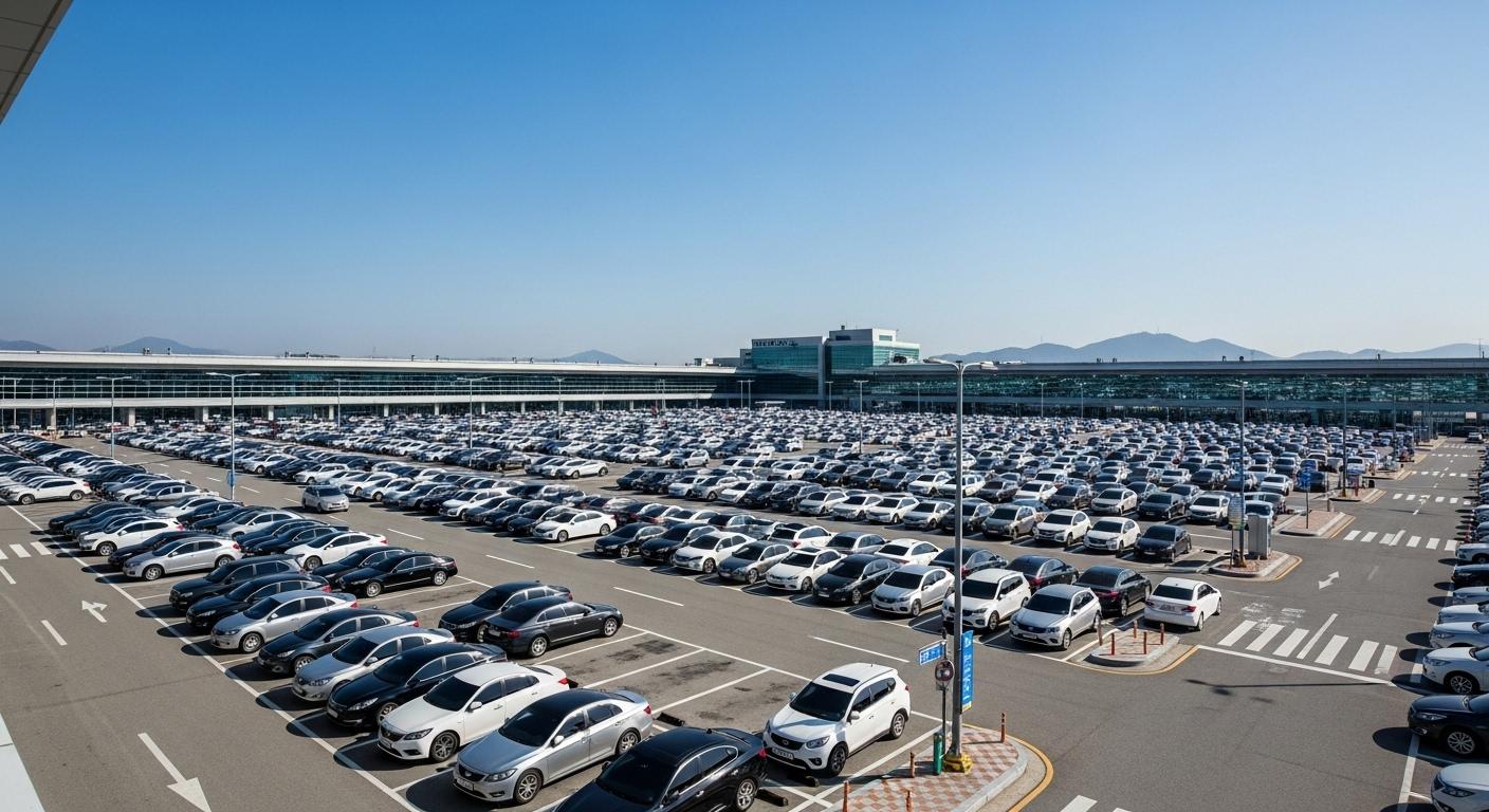 김포공항 대한주차장