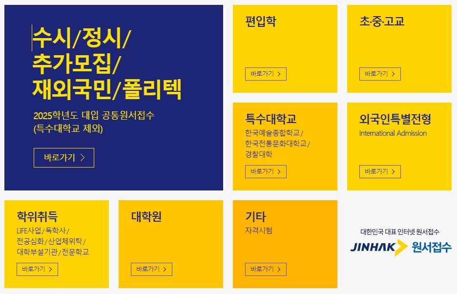 2025학년도 수시 원서접수 마지막 날, 실시간 경쟁률 확인