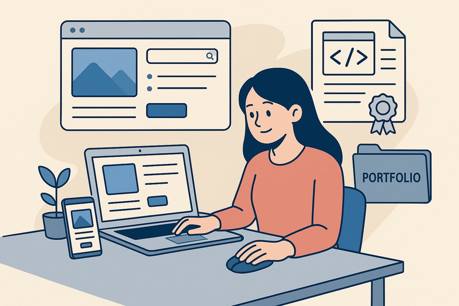 🎨 웹디자인기능사: 웹 디자이너 첫걸음, 웹디자인기능사 실기 준비와 포트폴리오 🚀