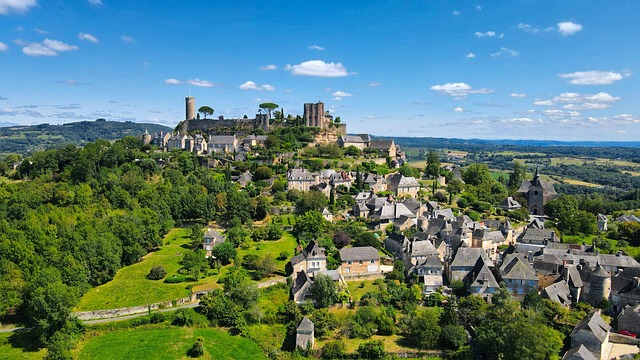 프랑스 샹보르 성 마을