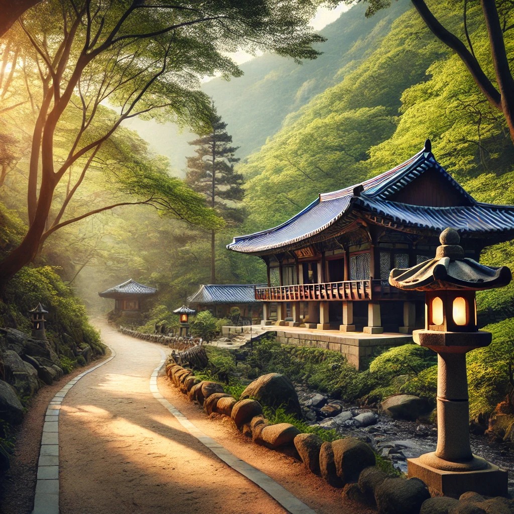 서울 봉원사 산책코스 이미지