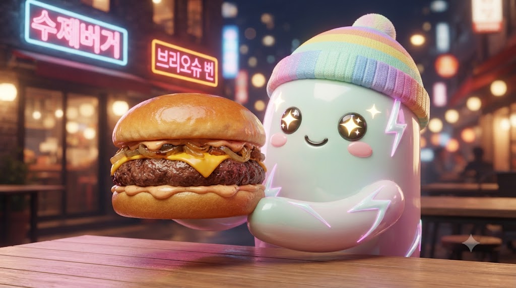 한국에서는 브리오슈가 고급 빵으로도 즐겨 먹지만, 수제버거 번으로 엄청난 사랑을 받고 있어요! 육즙 가득한 패티와 만나면 환상적이죠.