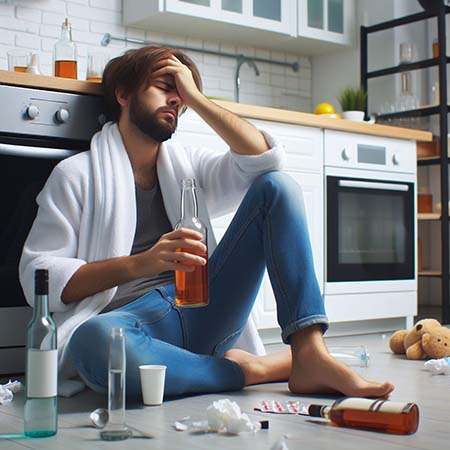 술-마신뒤-아침