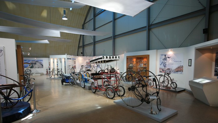 상주 자전거박물관 수목 공간 관람 가이드