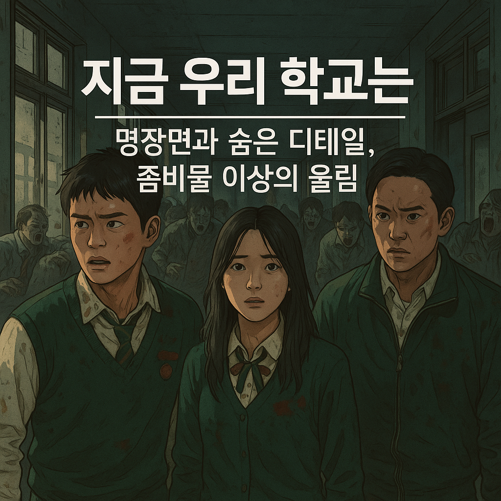 &lt;지금 우리 학교는&gt; 명장면과 숨은 디테일, 좀비물 이상의 울림
