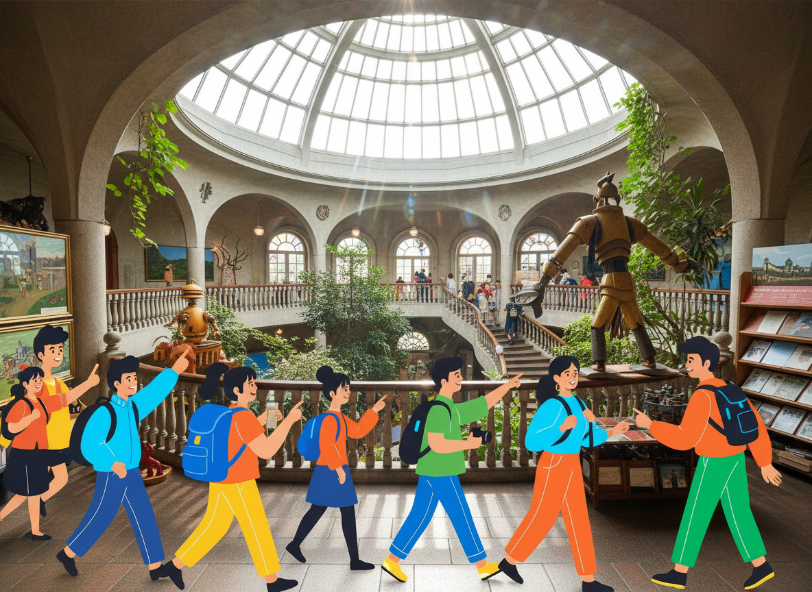 도쿄 미타카 지브리 미술관 예약