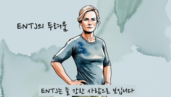 ENTJ는 늘 강한 사람으로 보입니다에 관한 그림