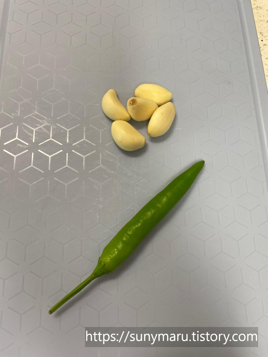 숙주나물무침