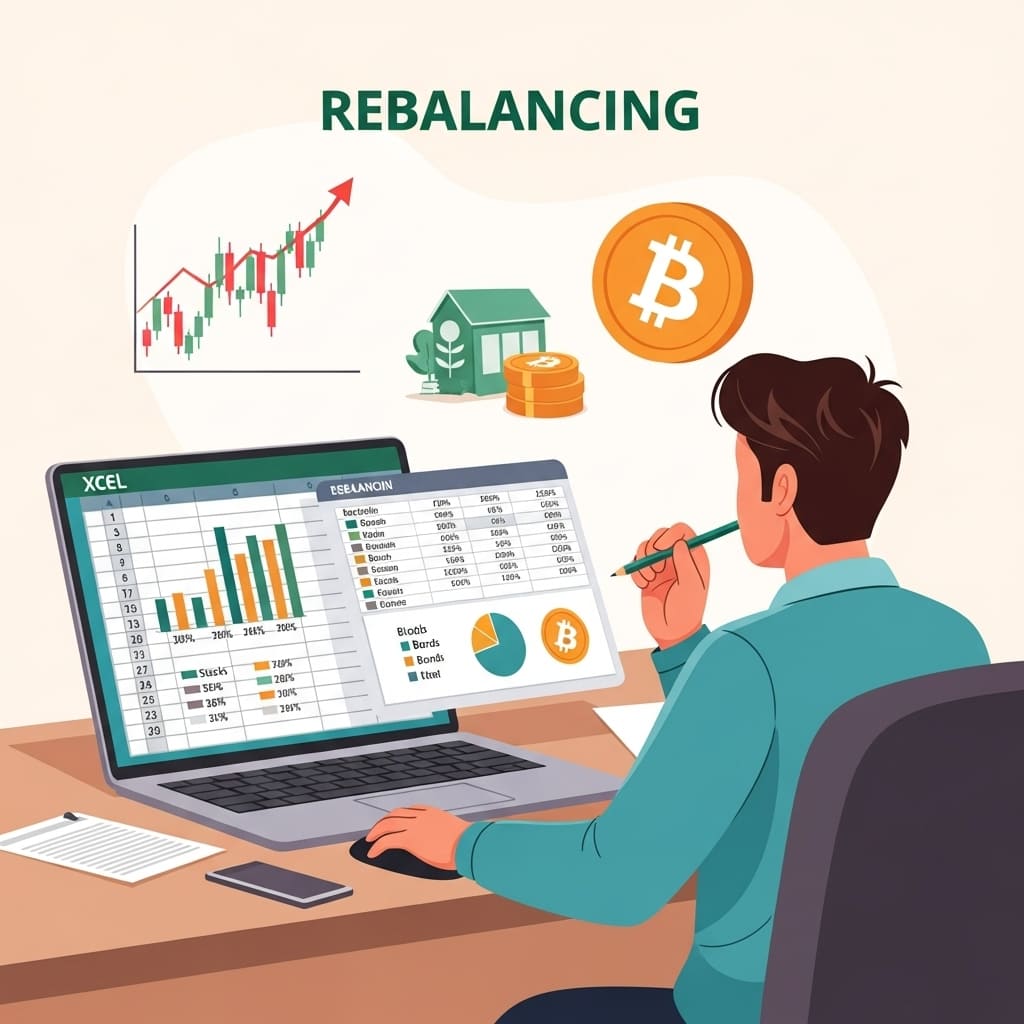 포트폴리오 비중 조절하기