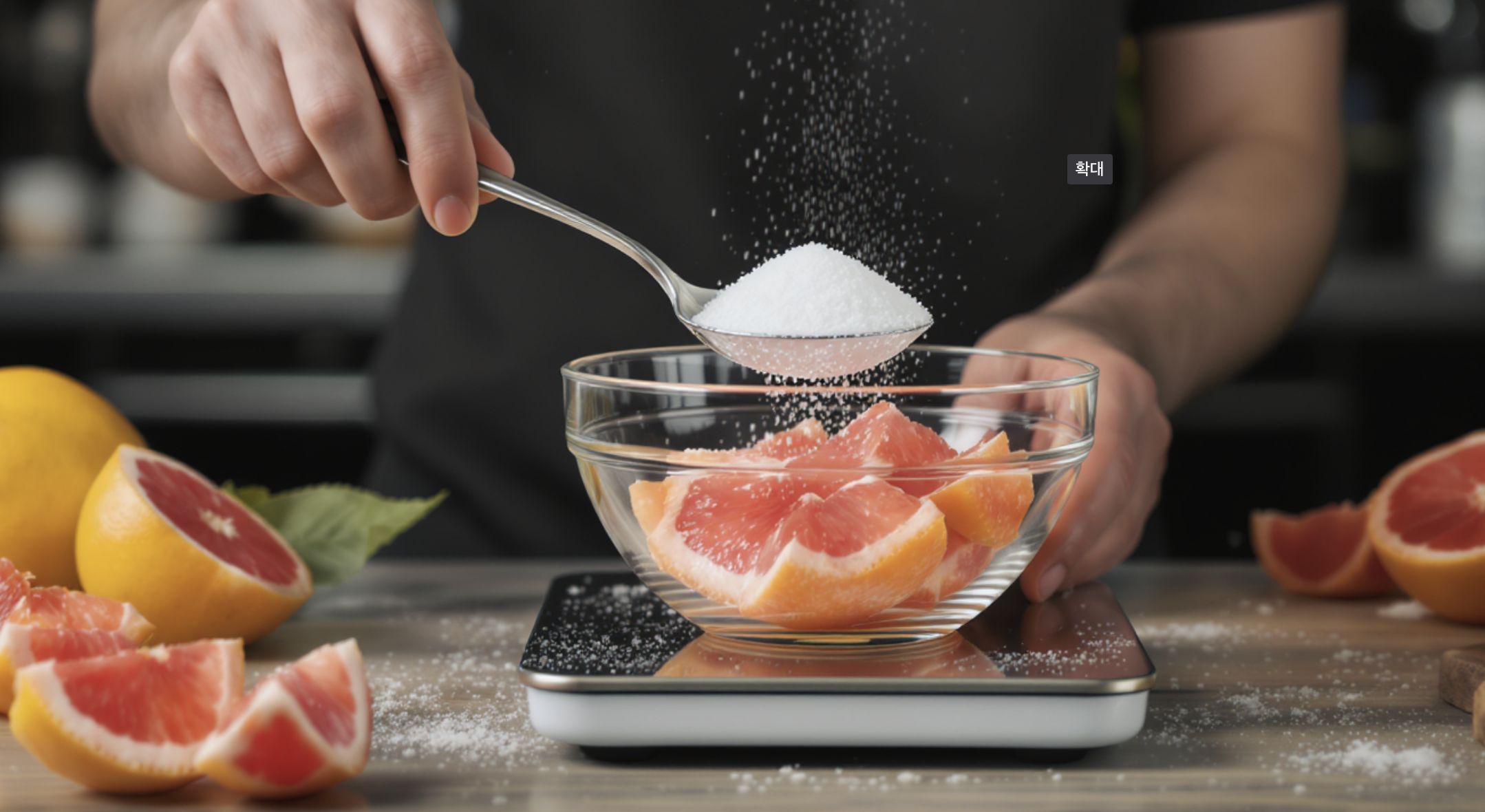 자몽청, 황금 비율, 설탕은 적이 아닌 친구