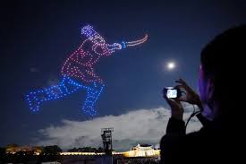 수원 북키즈콘 드론불꽃축제