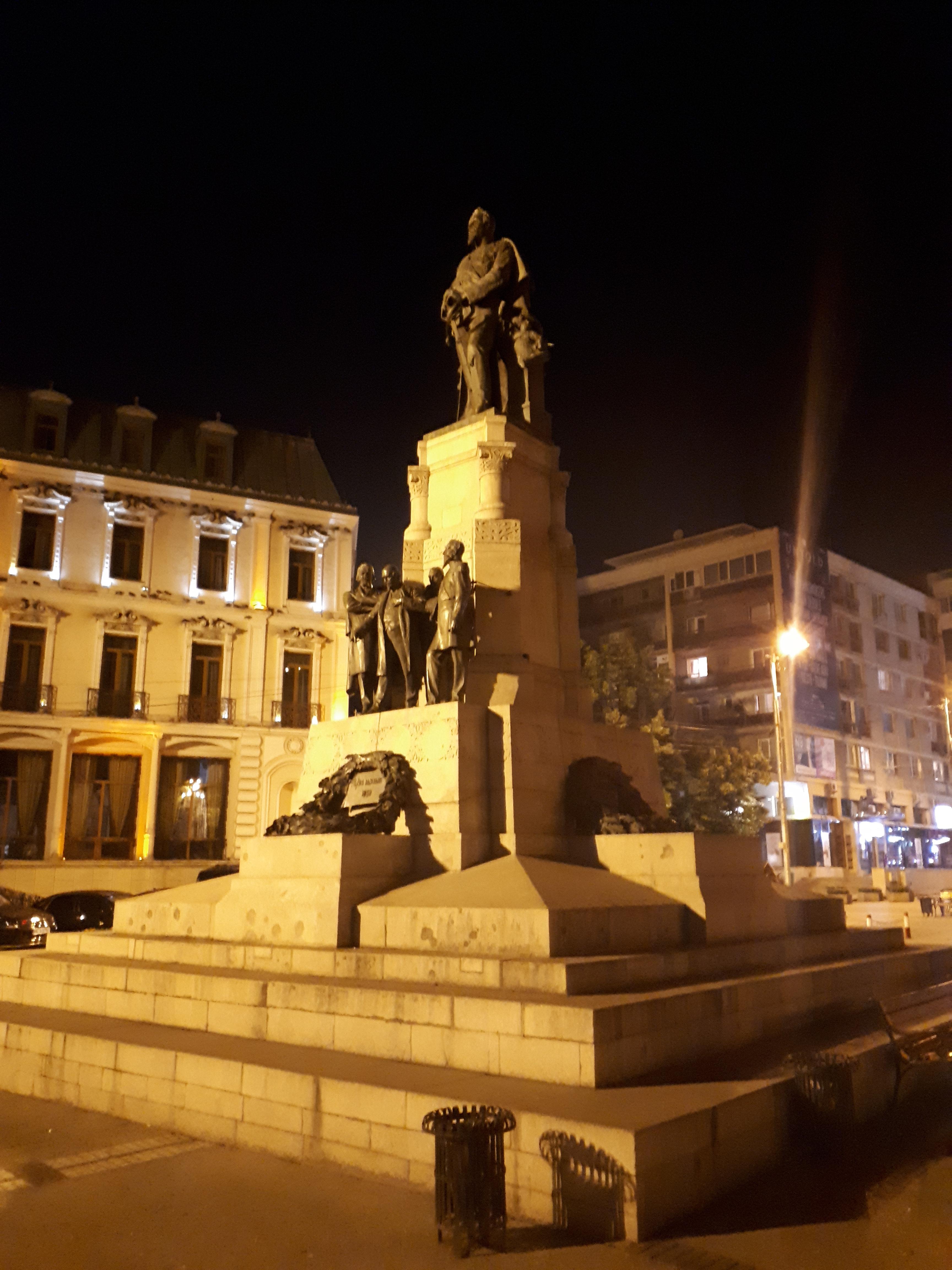 루마니아 이아시 공원의 동상