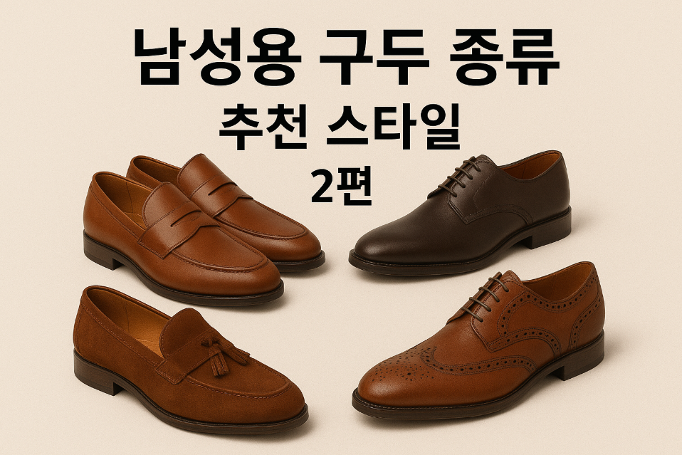 남성용 구두 추천 및 스타일 썸네일