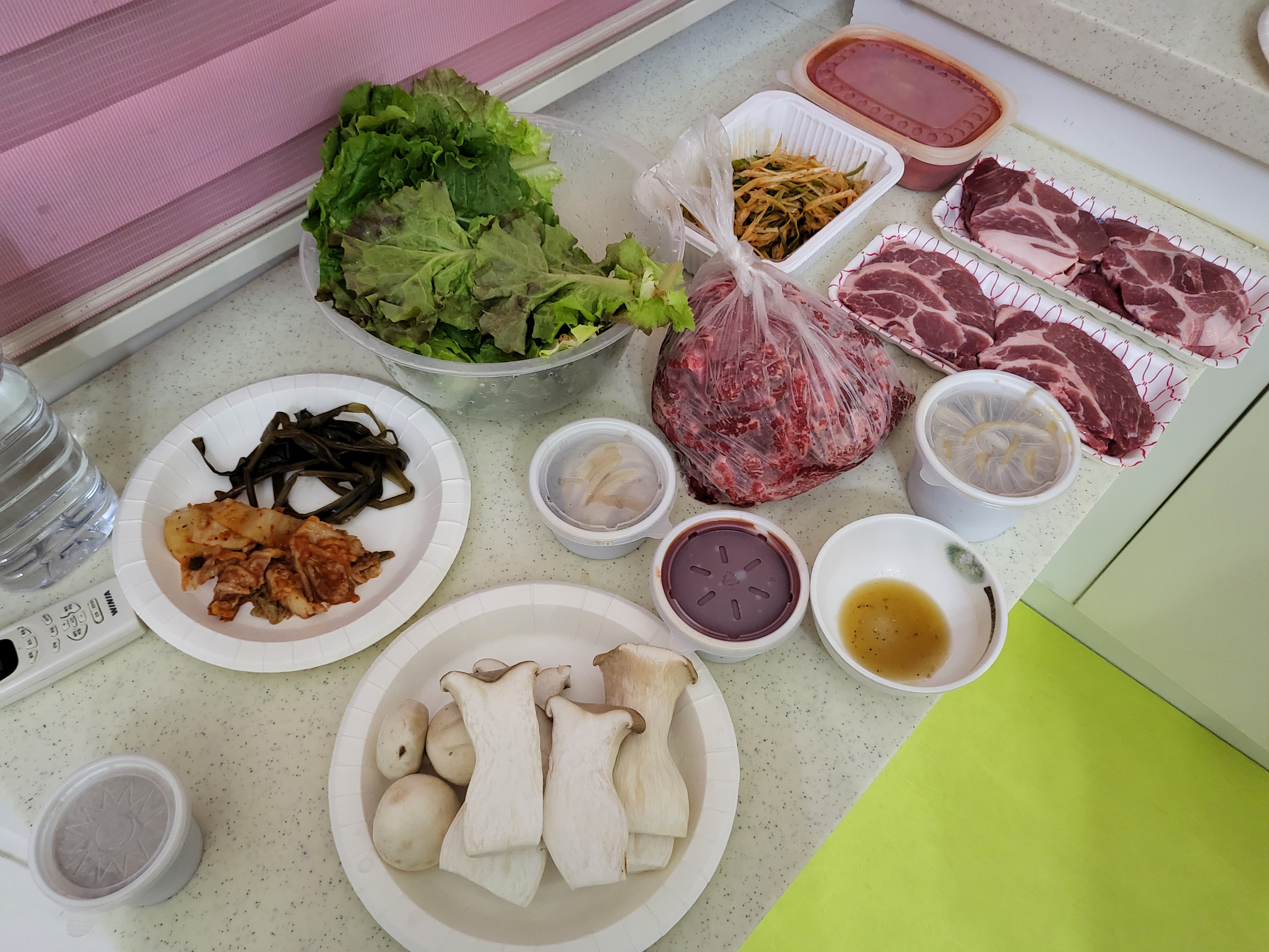 루루키즈팬션 - 바베큐 준비