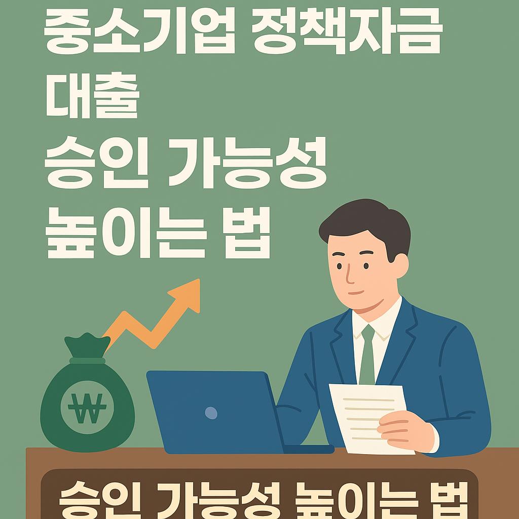 중소기업 정책자금 승인