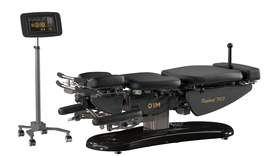 도수치료 테이블 모습