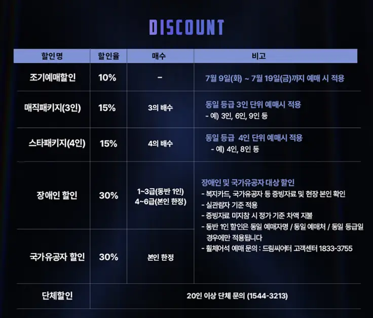 더매직스타 할인정보