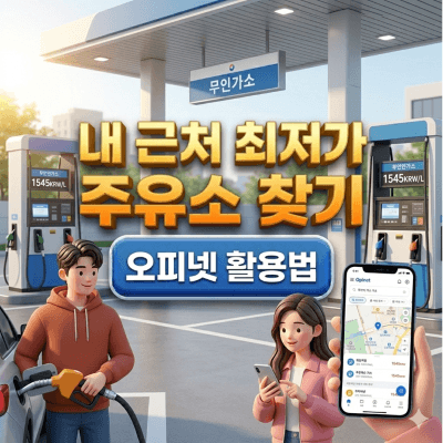 최저가 주유소 찾기