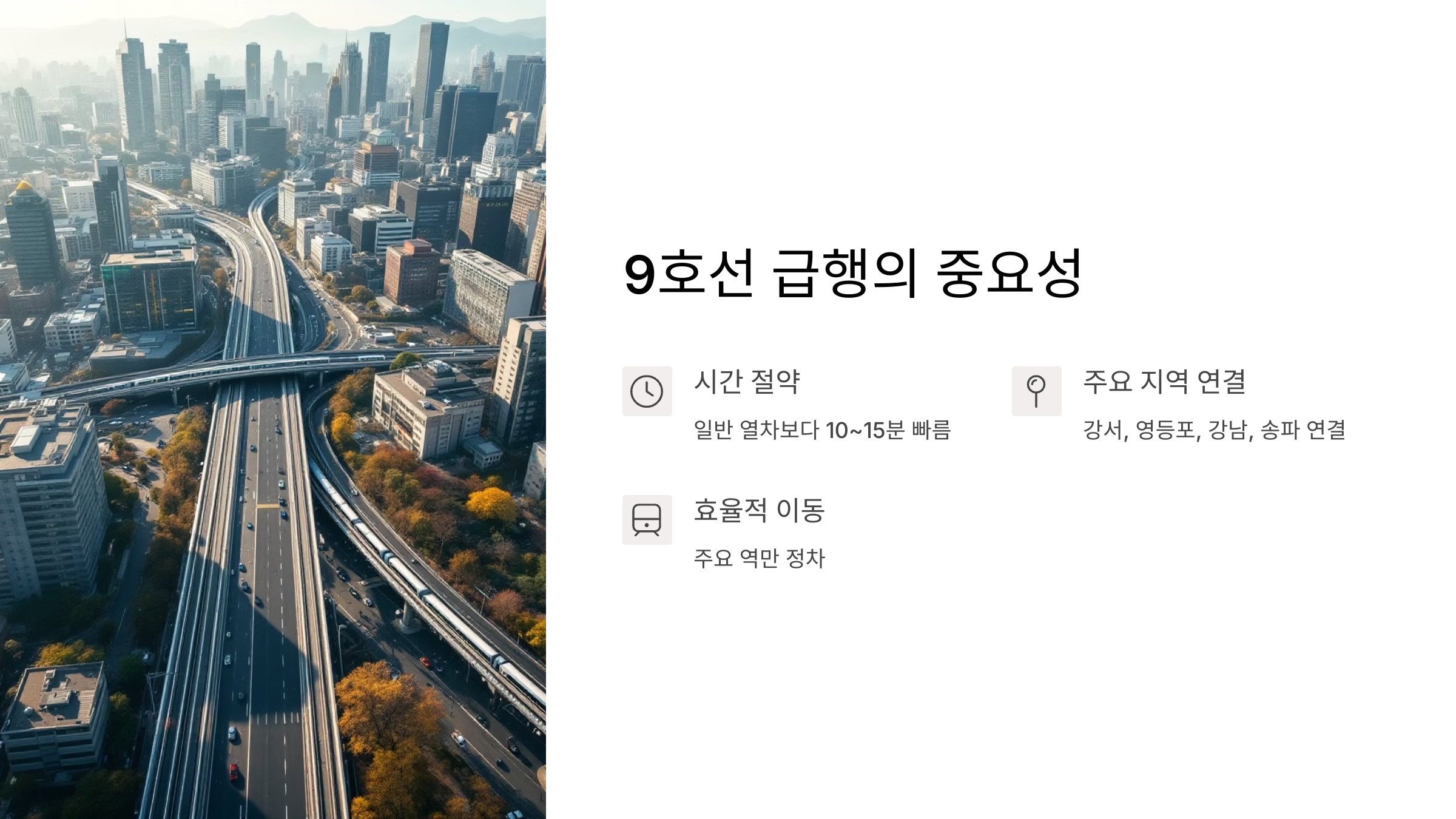 9호선 급행 정차역