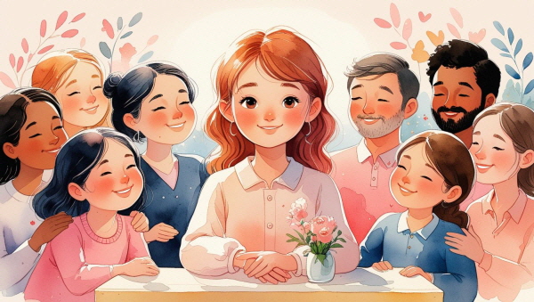 ENFJ는 누구보다 관계를 소중히 여기는 사람입니다에 관한 그림