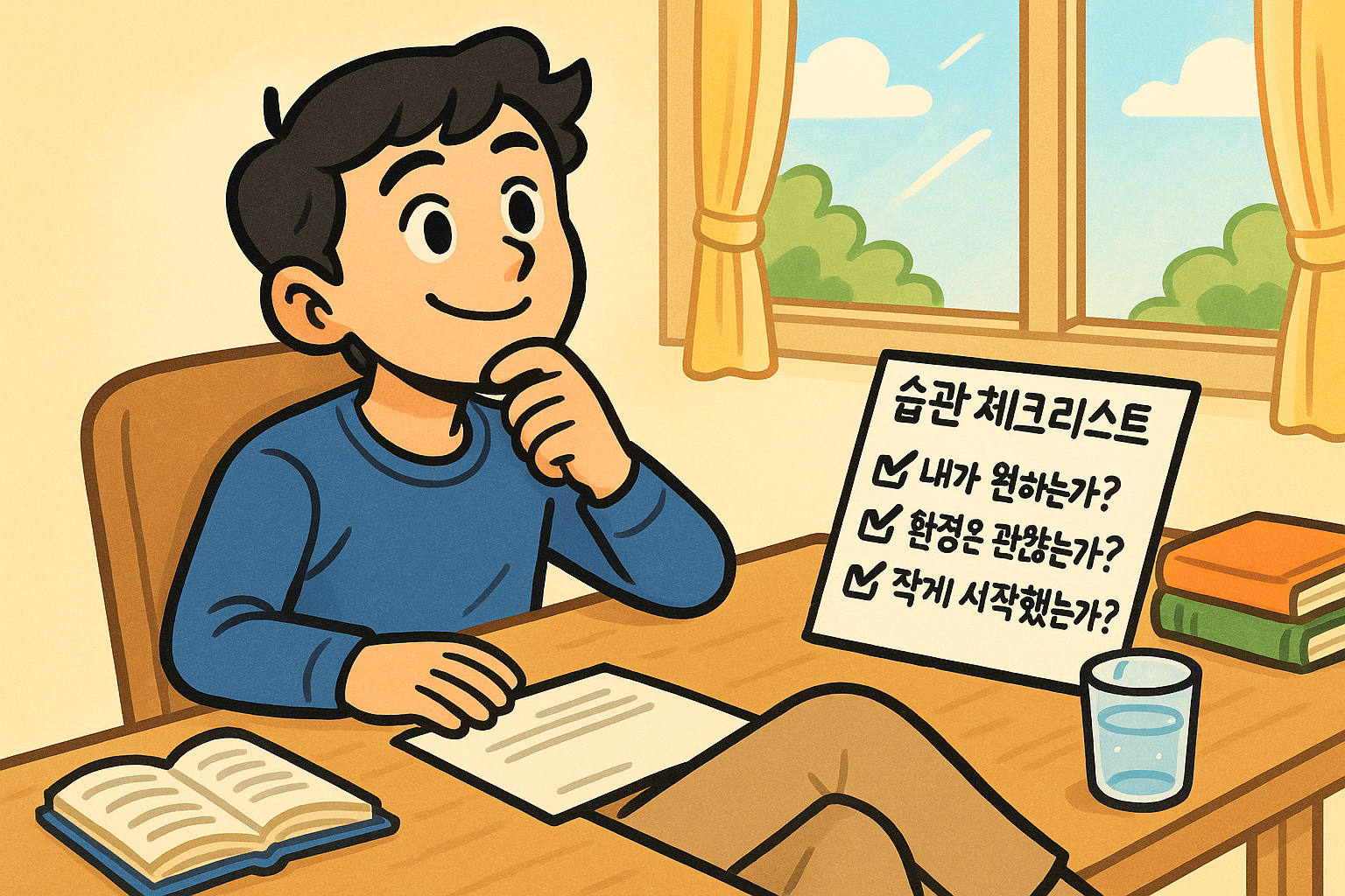 습관 만들기 전 반드시 해야 할 3가지 체크리스트