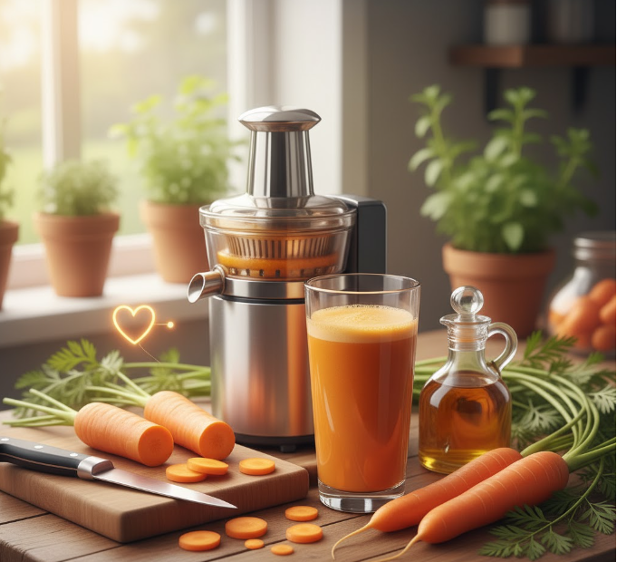 당근 효능, 당근주스 만드는 법