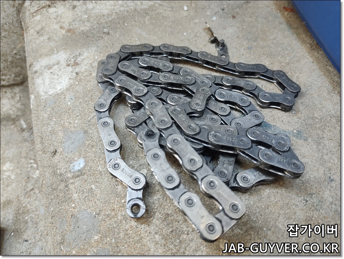 SRAM Force AXS Flattop 12단 자전거 체인 교체와 마모 확인
