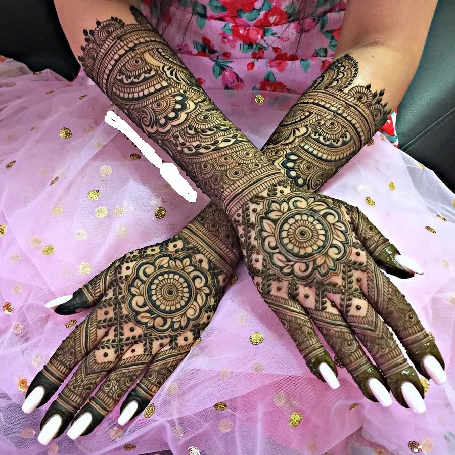 Back Hand Mehendi Designs