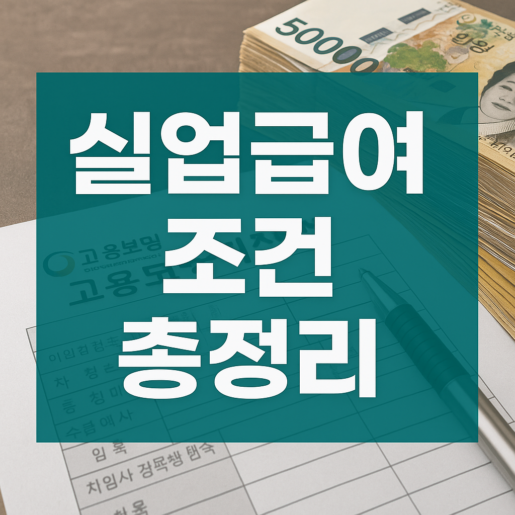 실업급여 조건