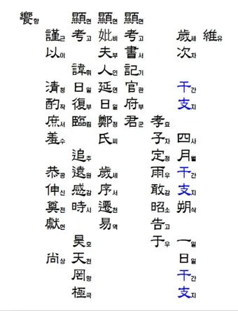 한글 축문쓰는 방법 예시 부모님 조부모님 정리자료_24