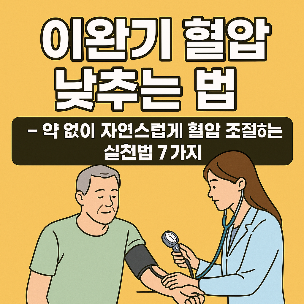 이완기- 혈압-낮추는법