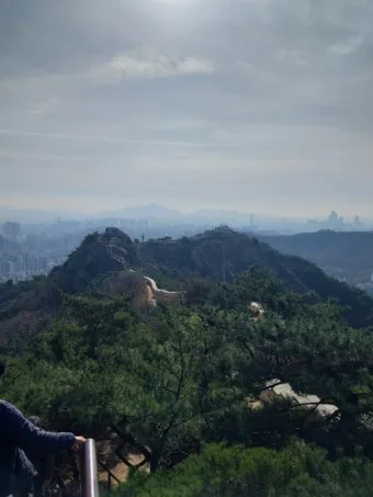 인왕산 등산코스 둘레길 숲속쉼터 기차바위 지도_22