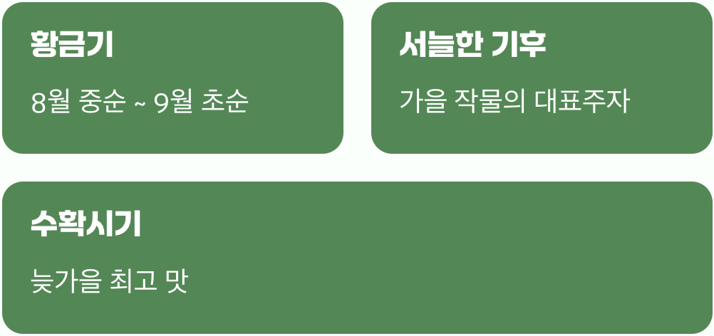 씨앗 뿌리는 최적의 타이밍