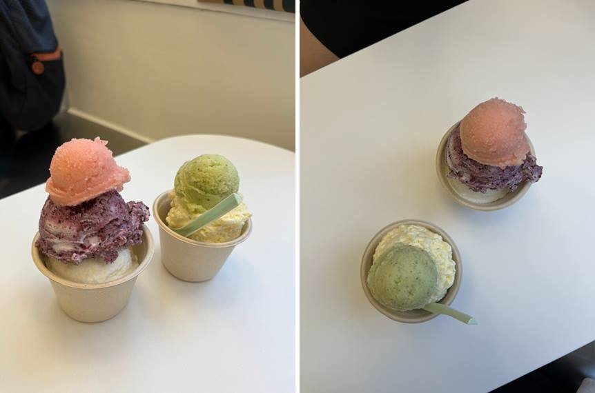 샤베트 종류의 젤라토