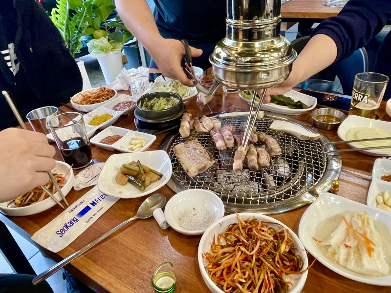 진영 맛집 대식가 2900 돼지껍데기
