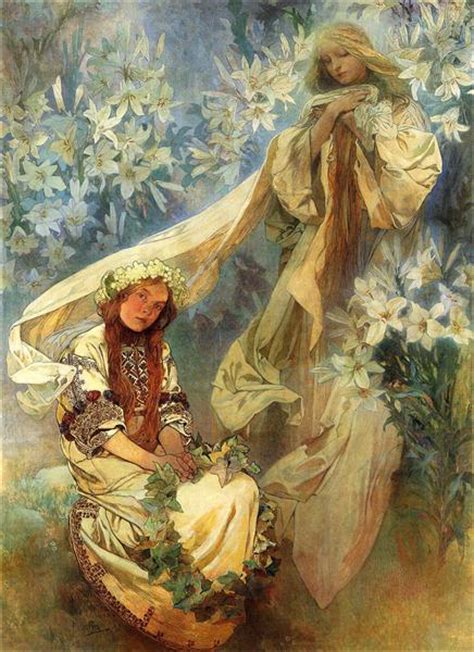 4. 백합의 성모 (Madonna of the Lilies, 1905)